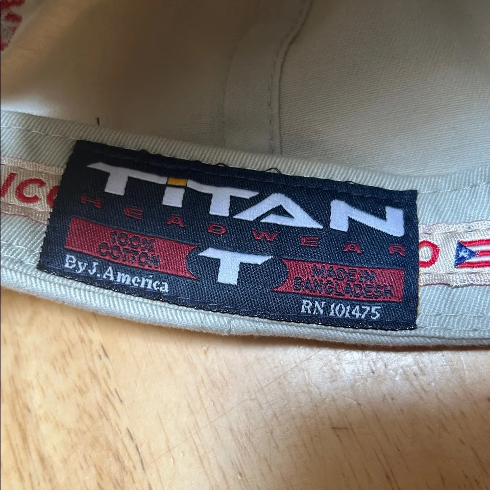 Puerto Rico Embroidered Cap adjustable fit. - Picture 7 of 10